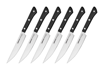 HARAKIRI Set of 6 Steak Knives