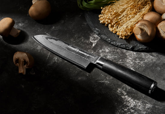 DAMASCUS Small Santoku 5.7"