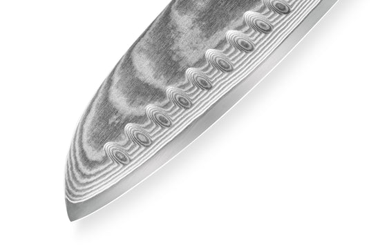 DAMASCUS Santoku 7"
